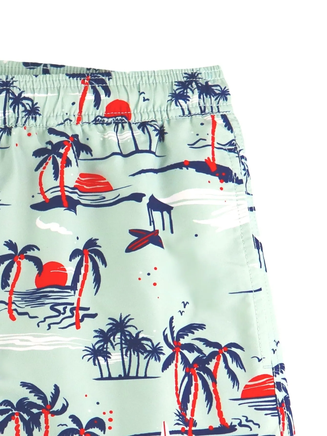Men's Quick Dry Swim Shorts With Mesh Lining