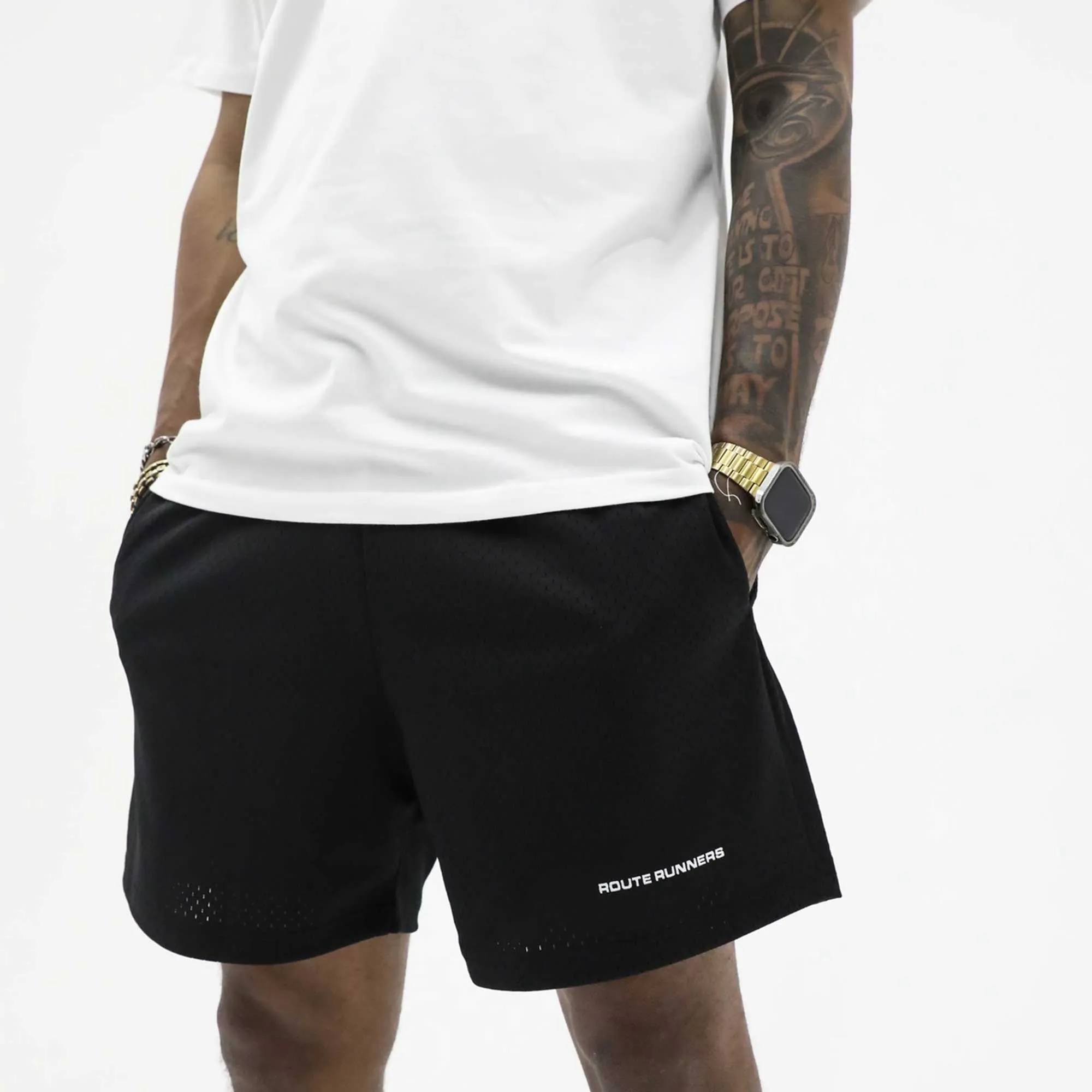 Route Runners Shorts - (Black)